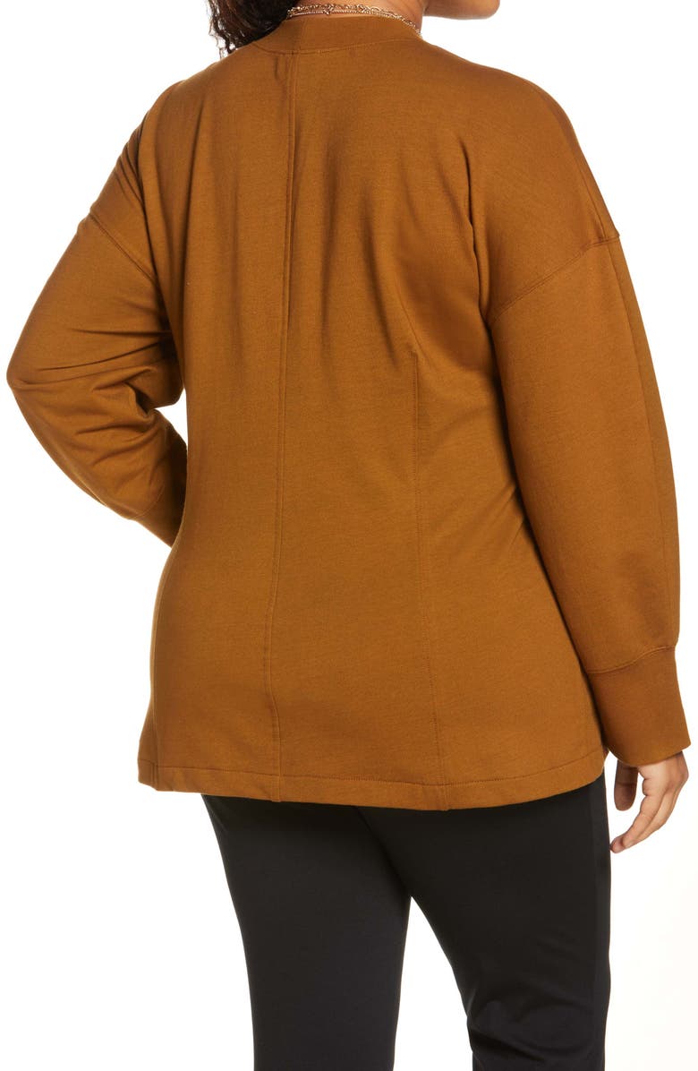 Open Edit Cotton Knit Cardigan, Alternate, color, 