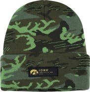 Nike Men's Nike Camo Iowa Hawkeyes Veterans Day Cuffed Knit Hat