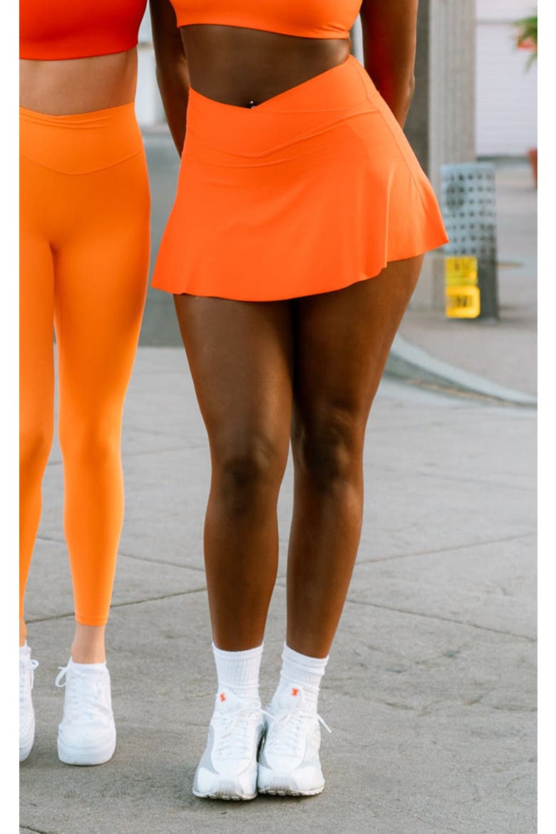 Cloud II Crossover Skort, Alternate, color, Peach