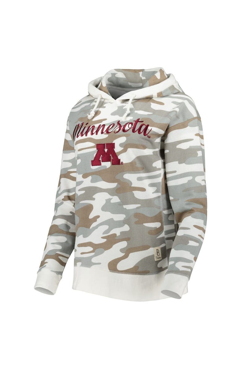 PRESSBOX Women's Pressbox Camo Minnesota Golden Gophers San Pablo Pullover Hoodie, Alternate, color, Camo