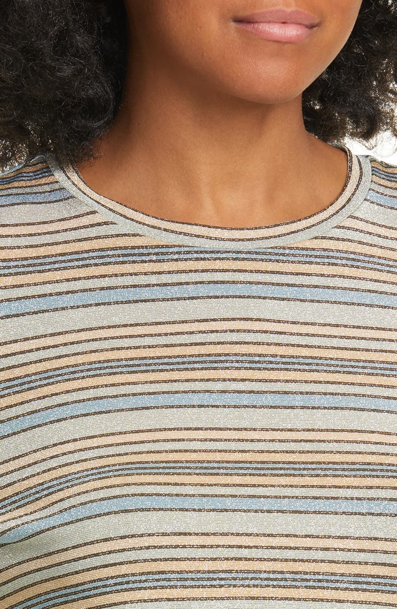 Stine Goya Maya Metallic Stripe Top, Alternate, color, 