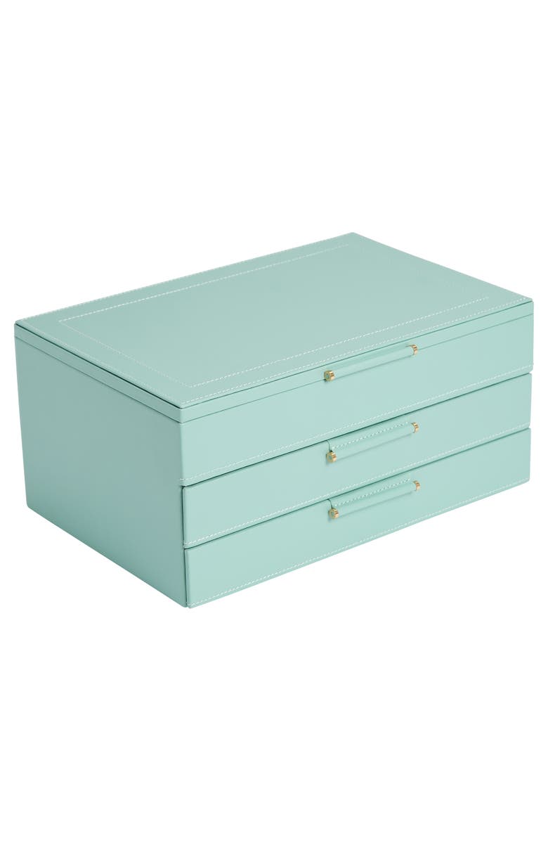 WOLF Sophia Jewelry Box with Drawers, Alternate, color, Jade