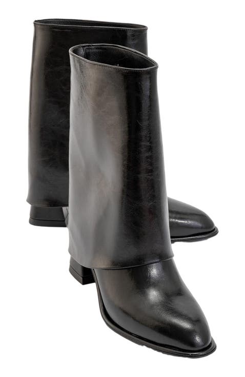 Ellas Chunky Heel Boot