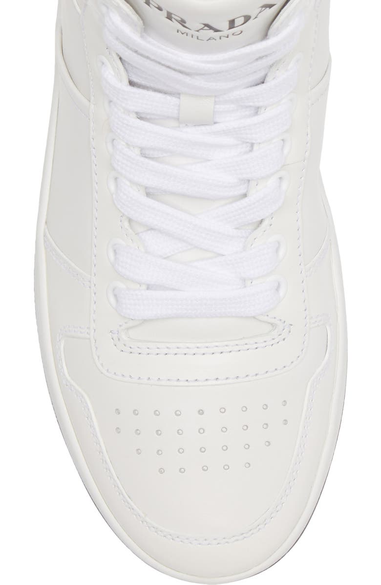 Prada Logo High Top Sneaker, Alternate, color,