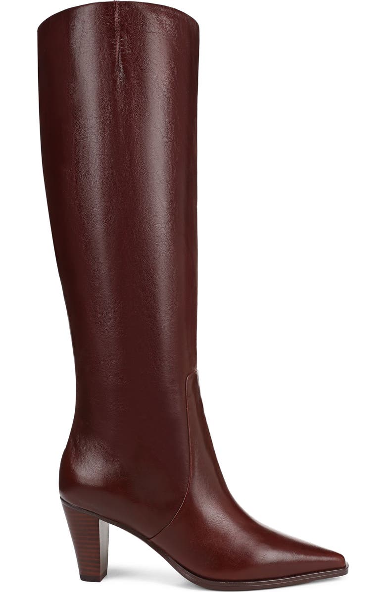 Franco Sarto Jaycen Knee High Boot, Alternate, color, Mahogany Red