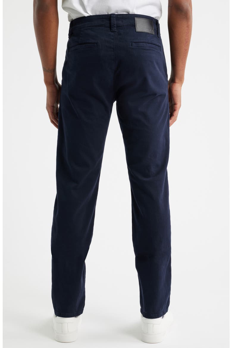 Milton Slim Straight Leg Chinos, Alternate, color, DARK NAVY CASUAL TWILL