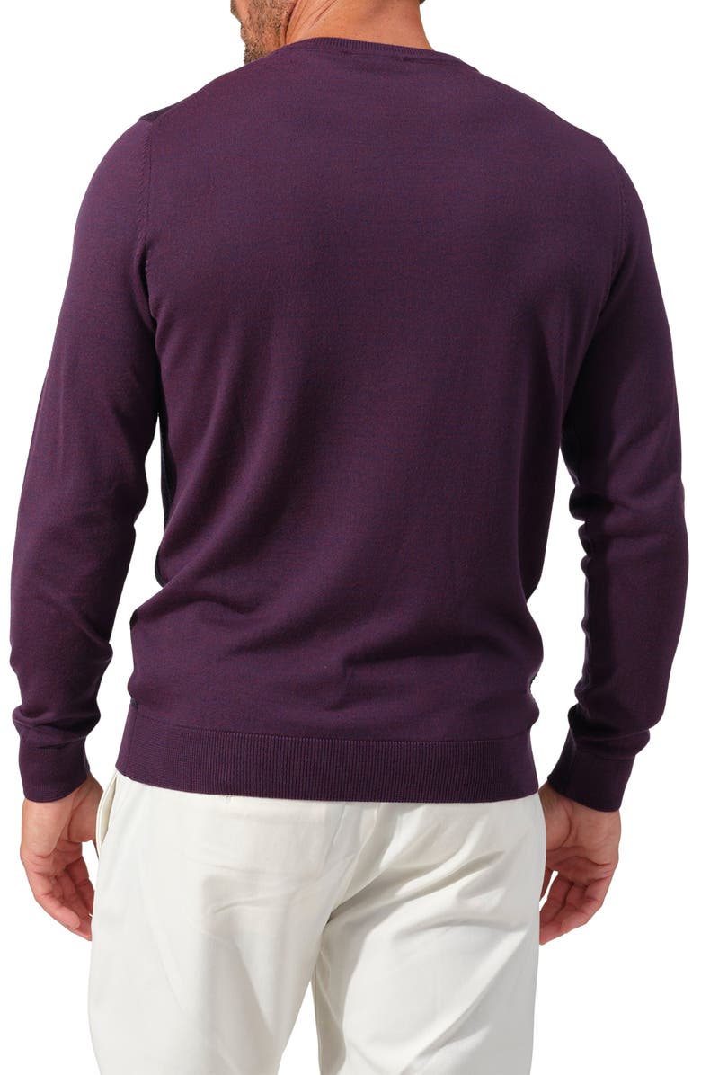 STUDIO GARNET LOS ANGELES Textured Merino Wool Pullover, Alternate, color,