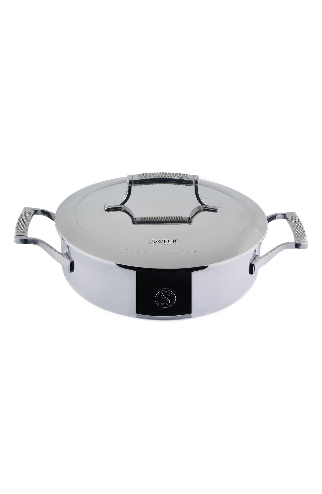 SAVEUR SELECTS 3qt. Sauteuse with Lid