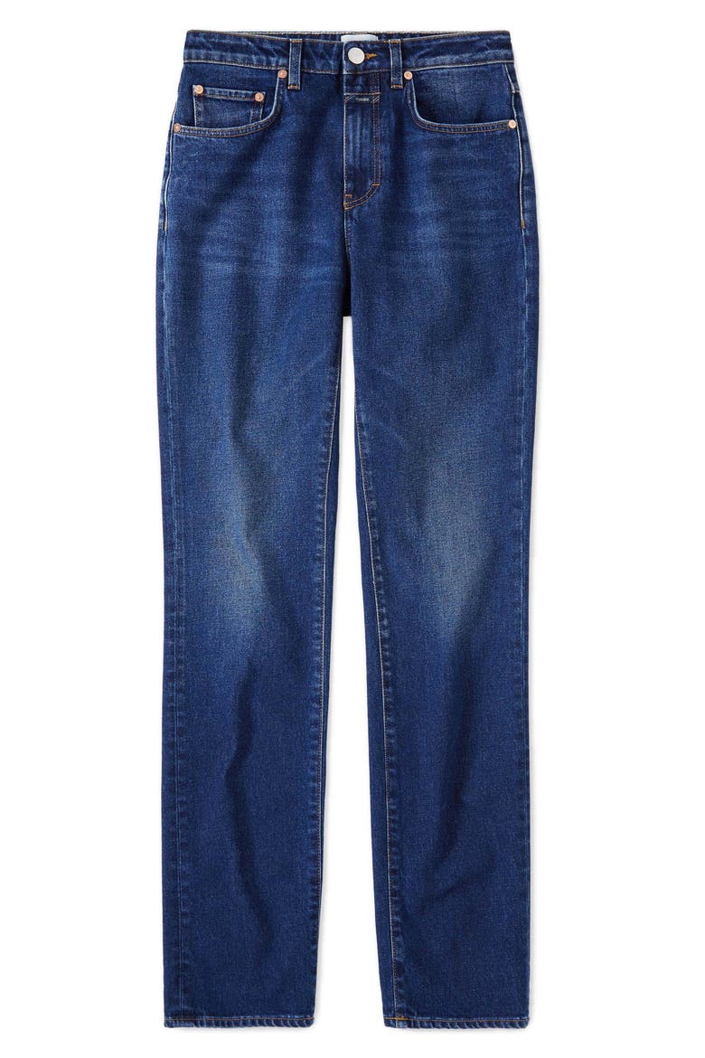 Jaylen Straight Leg Jeans, Alternate, color, DARK BLUE