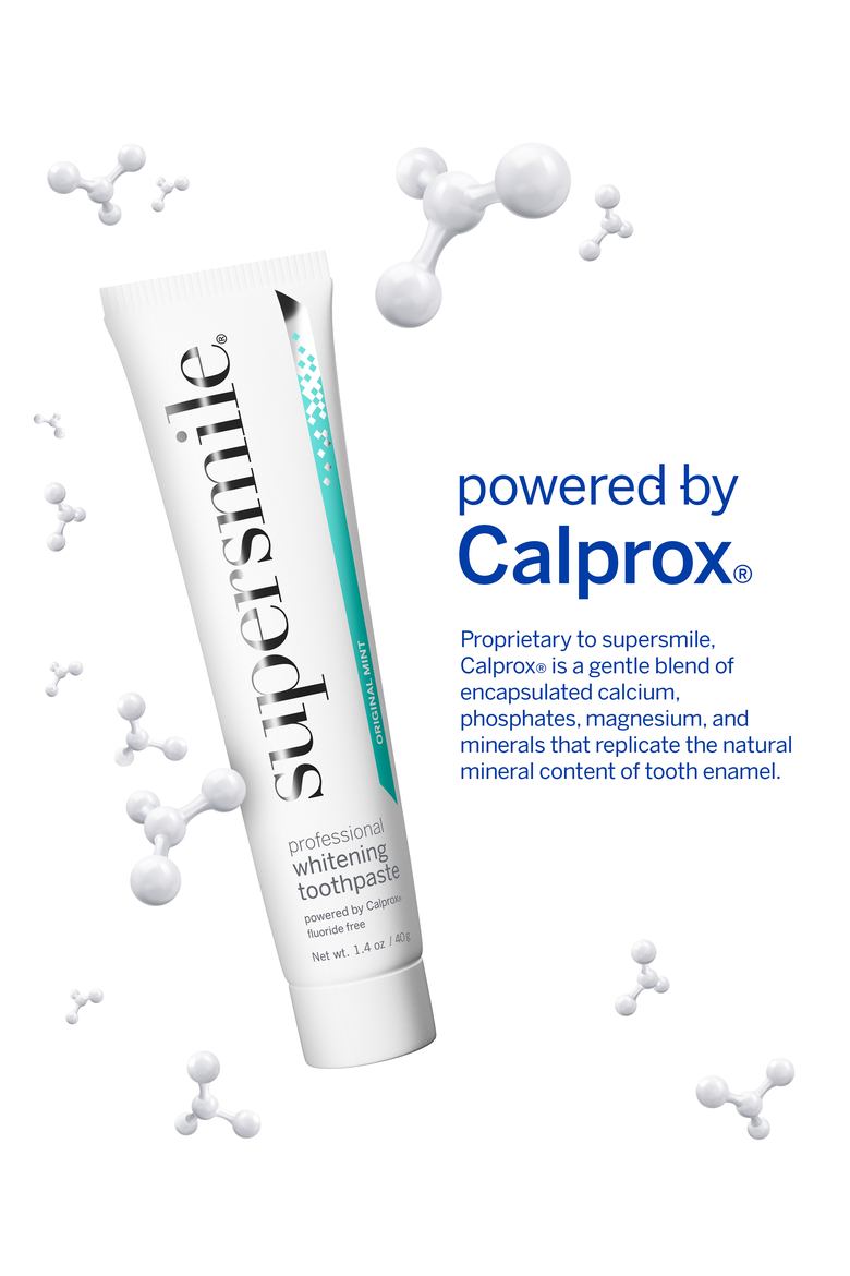 Fluoride Free Professional Whitening Toothpaste - original mint, Alternate, color, White