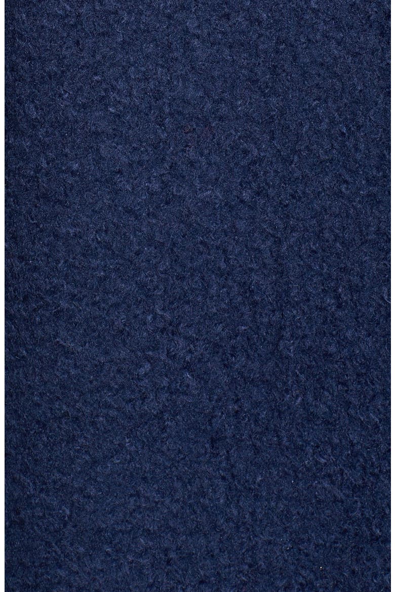 Textured Long Coat, Alternate, color, EVENING BLUE