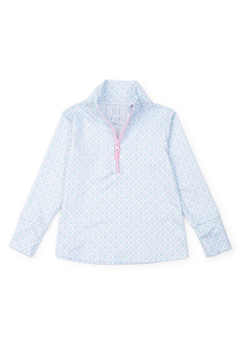Blair Girls' Performance Pullover, Main, color, Trellis Bloom Blue