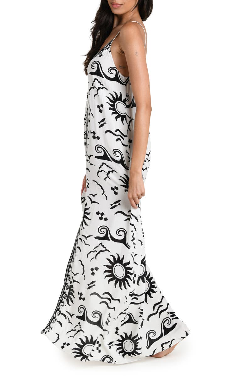 La Blanca Waves of Rio Maxi Dress, Alternate, color, 
