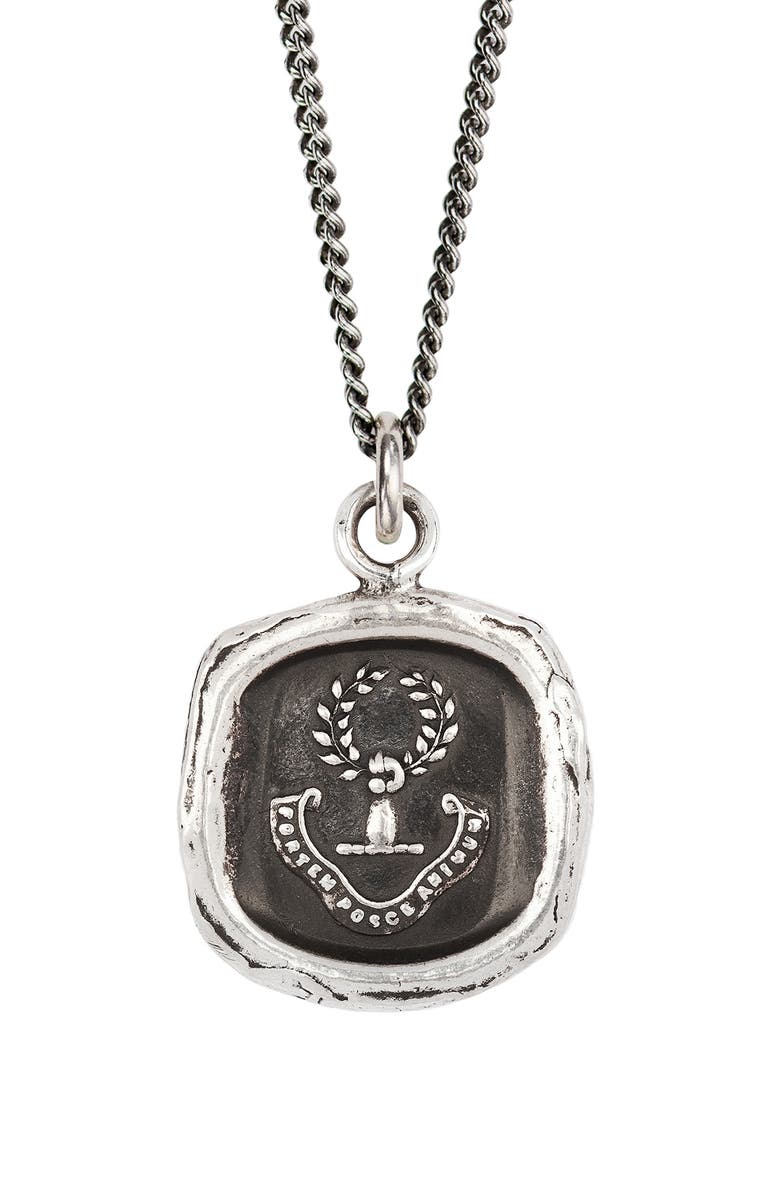 Pyrrha Inner Strength Pendant Necklace, Main, color, 