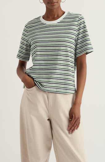 Copseland Stripe Organic Cotton T-Shirt