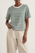 Seasalt Cornwall Copseland Stripe Organic Cotton T-Shirt