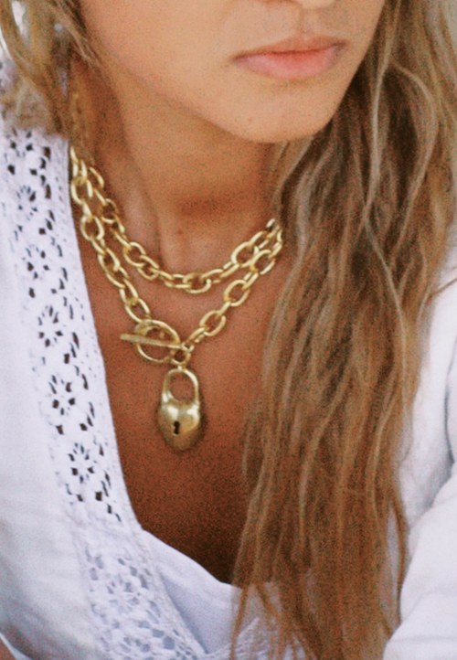 Sccollection Amalia Necklace In Gold