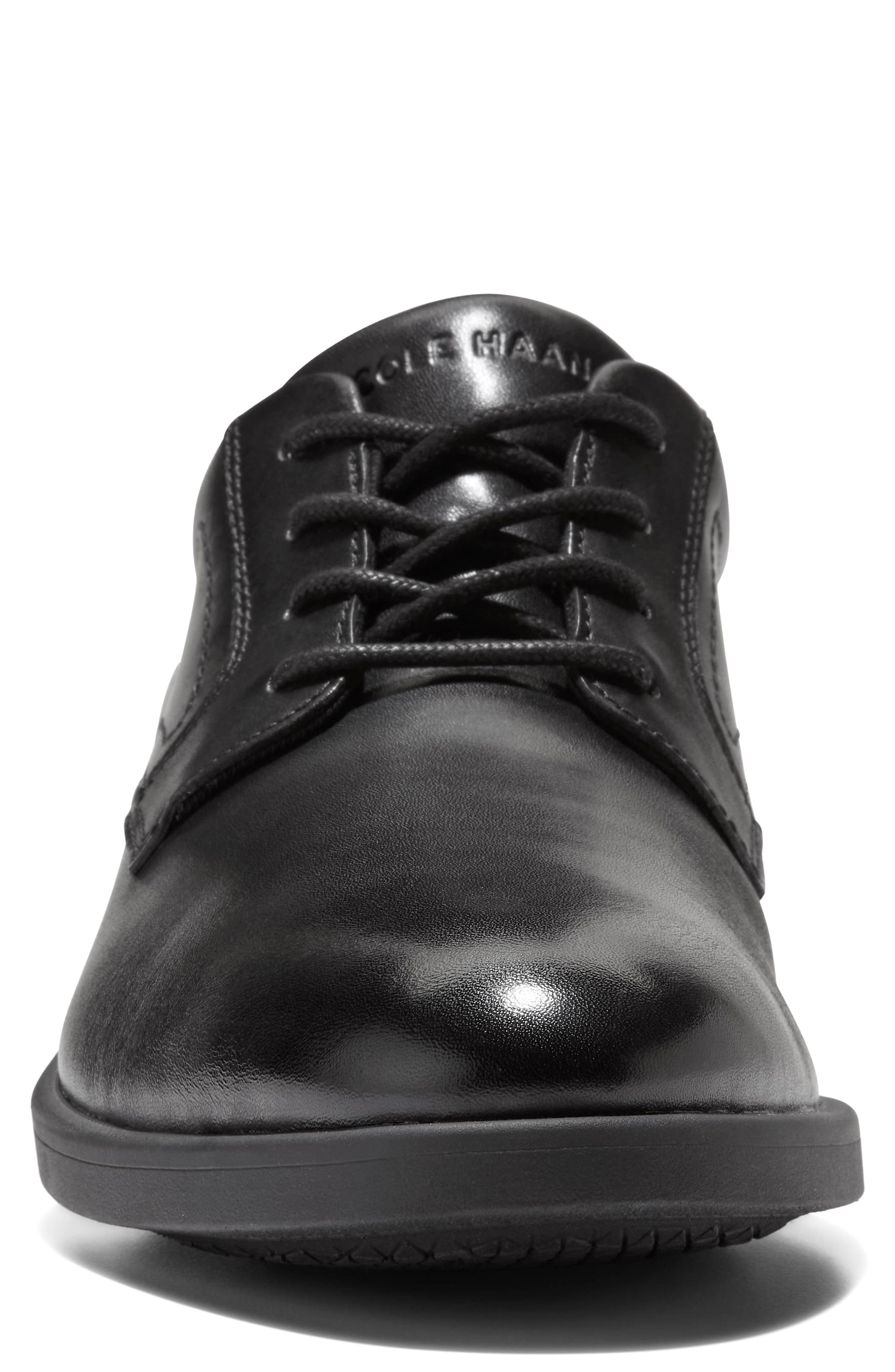 Hartsfield Grand Plain Toe Oxford, Alternate, color, BLACK / BLACK