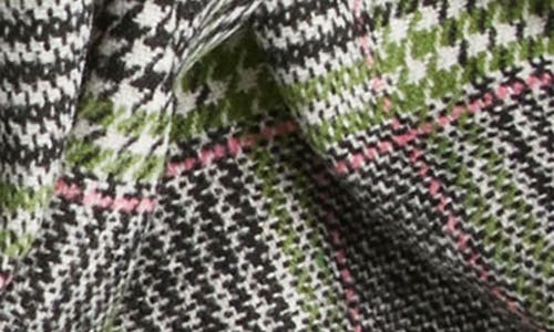 Clifton Wilson Glen Plaid Wool Scarf In Black