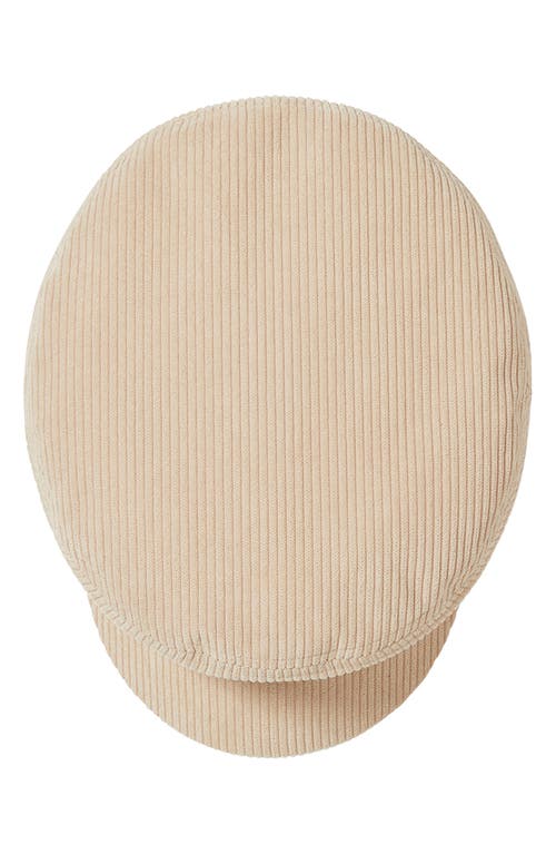 Brixton Fiddler Corduroy Fisherman Cap In Neutral