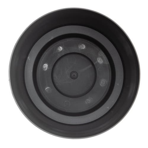Bloem 6 Inch Hopson Round Planter In Black