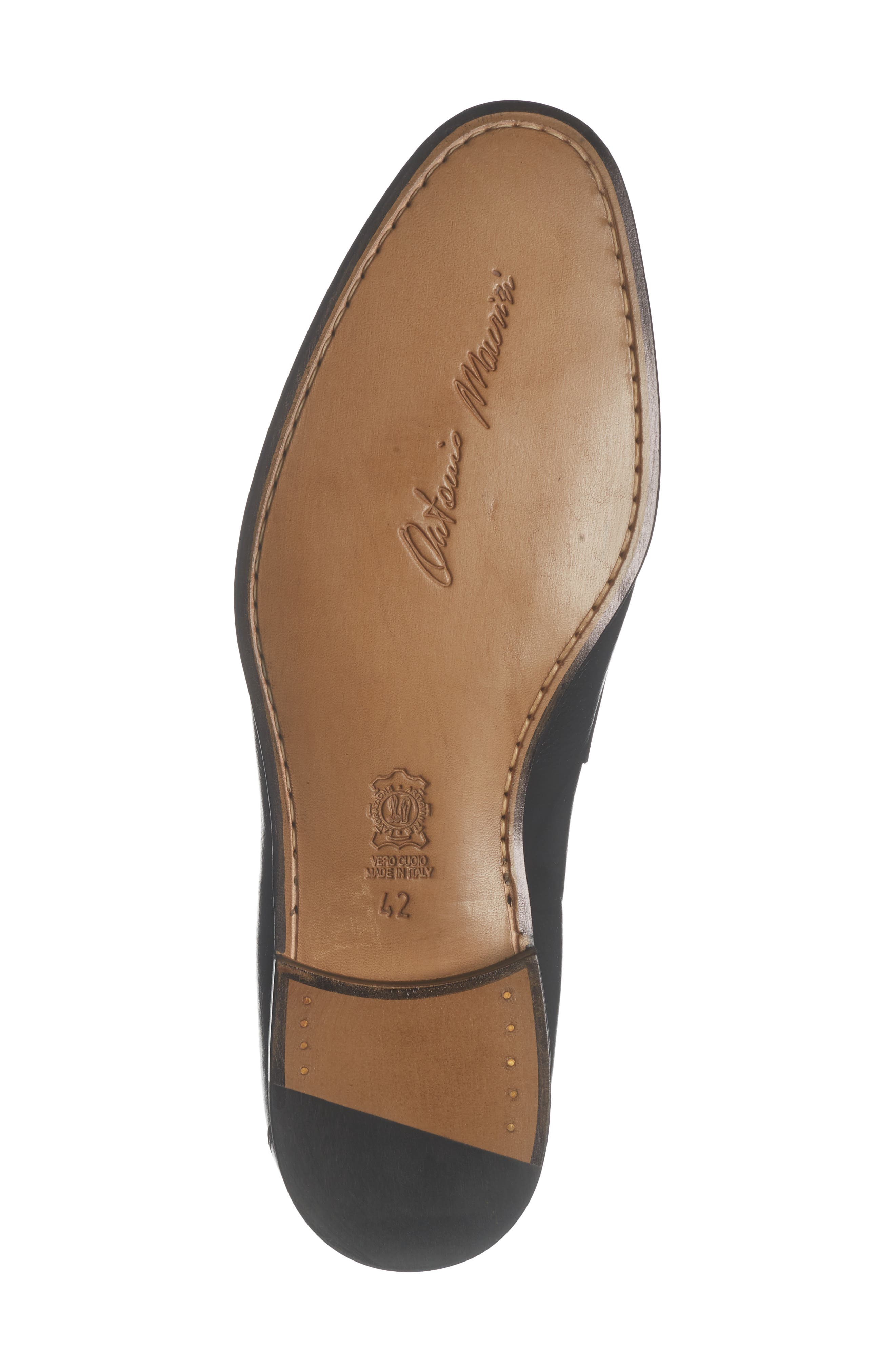 ANTONIO MAURIZI Penny Loafer, Alternate, color, Nero