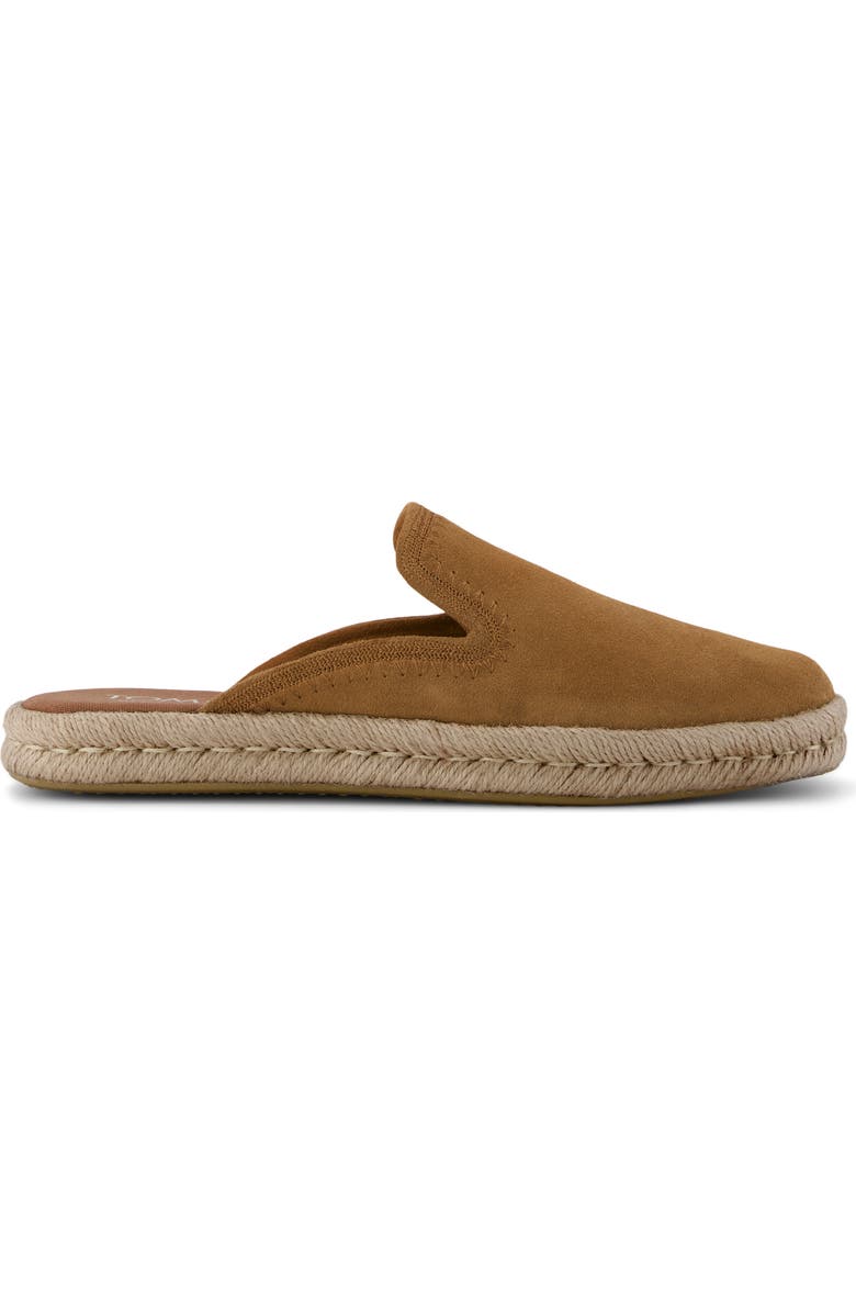 TOMS Santiago Espadrille Mule, Alternate, color, Medium Brown