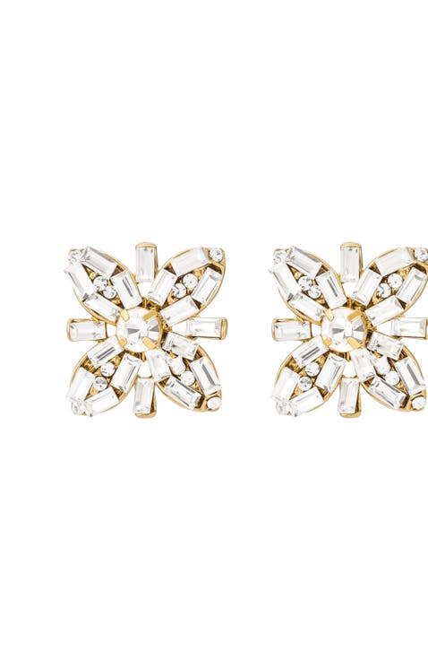 Quinn Crystal Stud Earrings