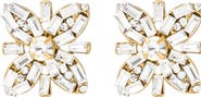 Untamed Petals Quinn Crystal Stud Earrings