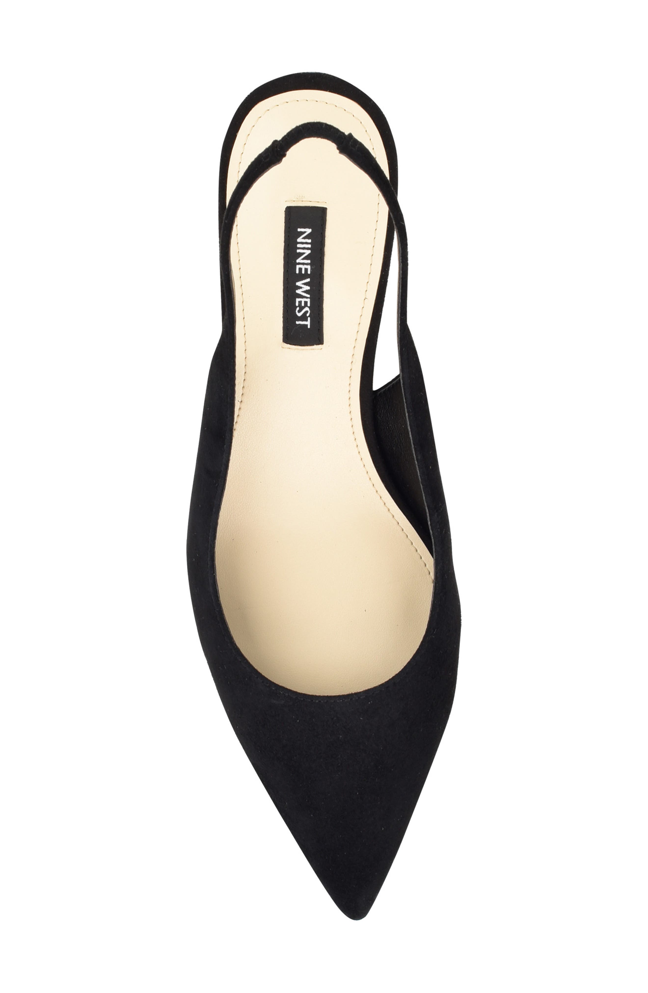 Nine West Nataly Slingback Pointed Toe Pump, Alternate, color, 