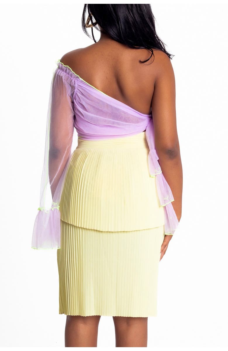 Bohn Jsell Palmalita One-Shoulder Crop, Alternate, color, Lavender