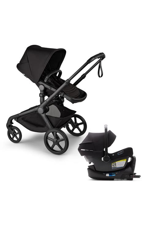 Kangaroo Stroller & Bugaboo Turtle Air Shield by Nuna Infant Car Seat and Base