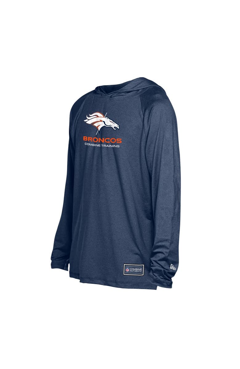 New Era Men's New Era Navy Denver Broncos Functional Fandom Hoodie, Alternate, color, Navy