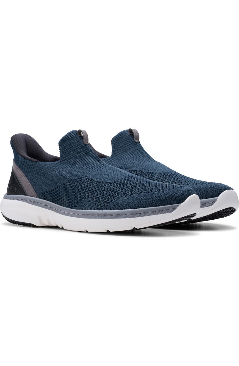 Clarks<sup>®</sup> Pro Free Sneaker, Alternate, color, Navy Knit