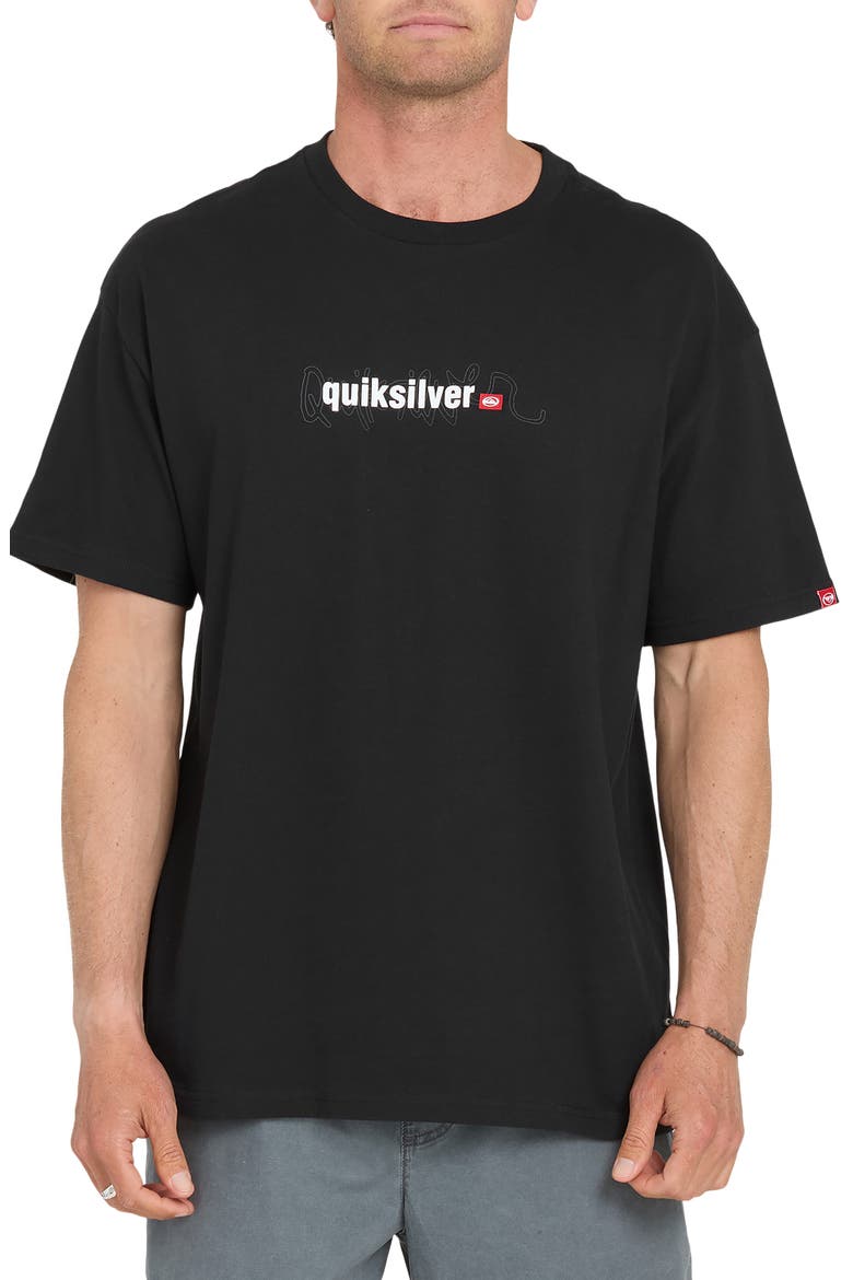 Young Guns Module Oversize Cotton T-Shirt, Main, color, BLACK