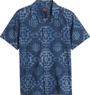 Pendleton Geo Pattern Cotton Camp Shirt