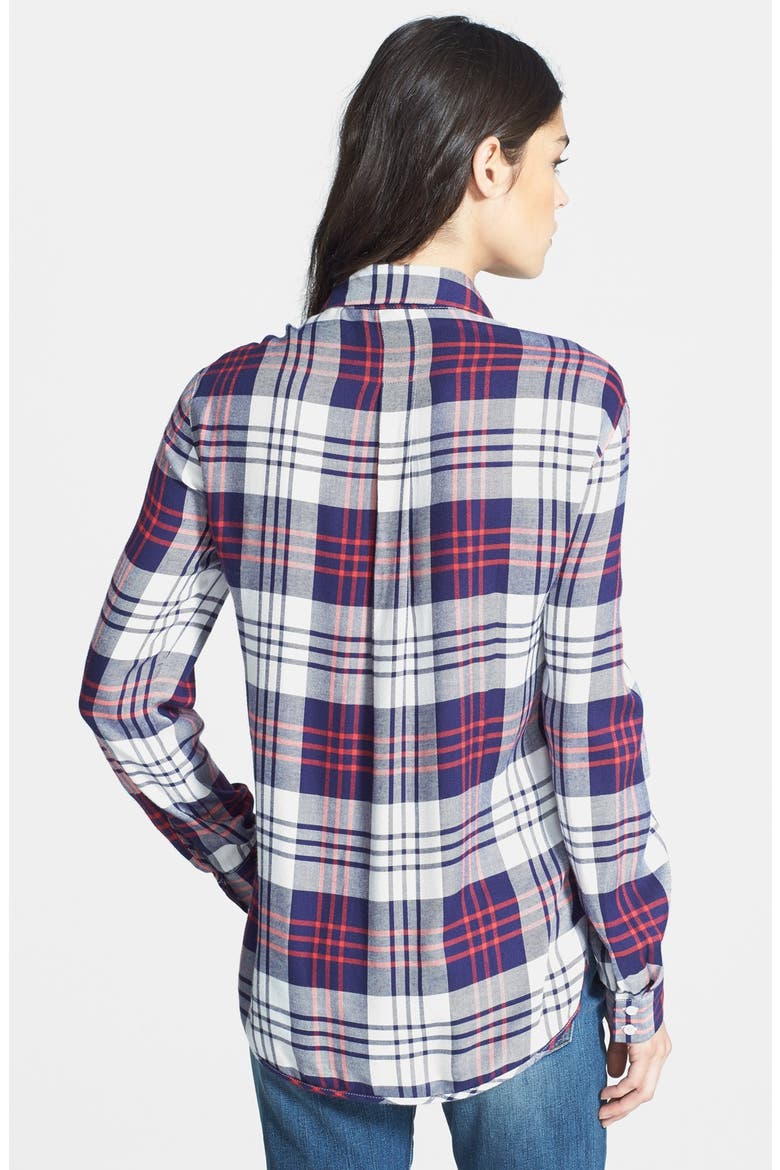 Plaid Shirt, Alternate, color, BLUE/ RED/ WHITE