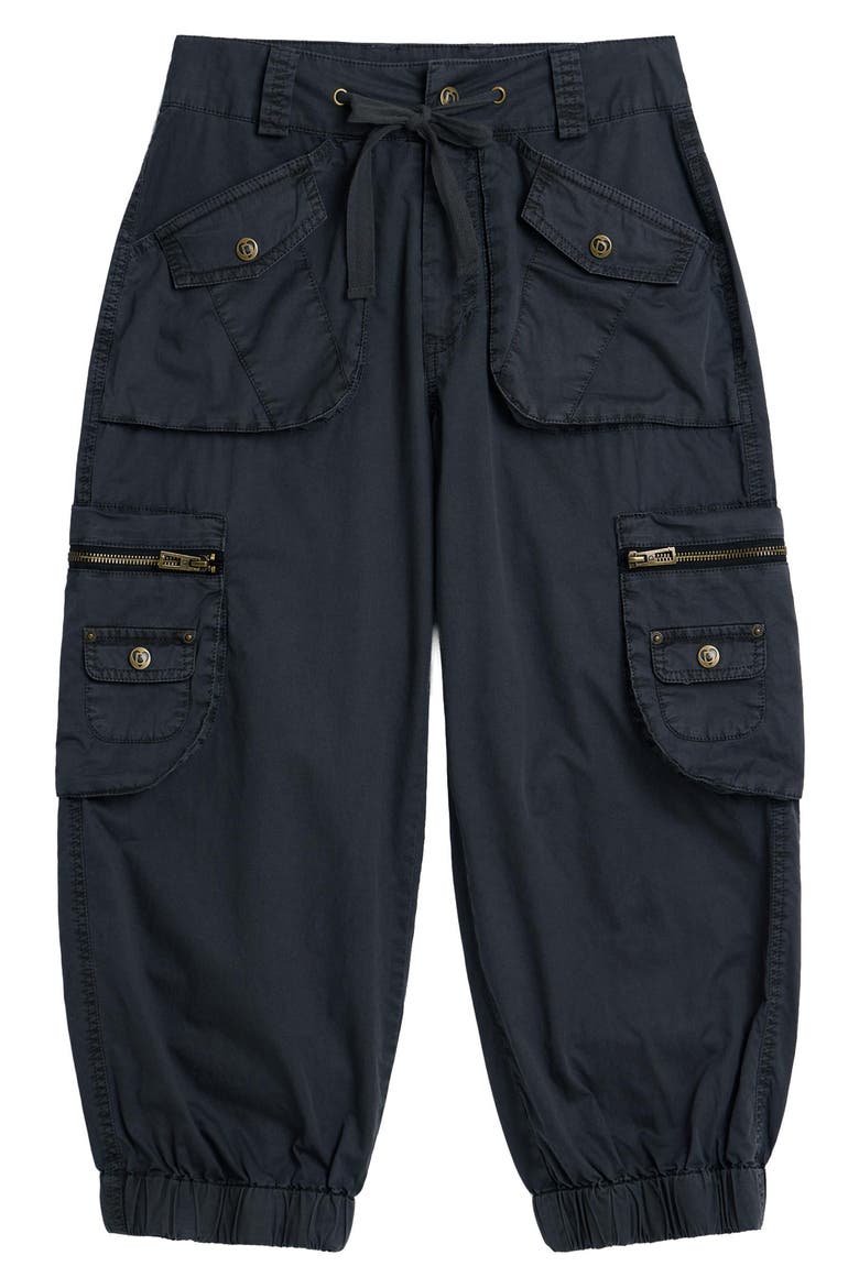Relaxed Cotton Cargo Pants, Alternate, color, ANTHRACITE GRAY