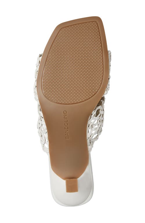 Shop Bandolino Melvana Soutache Sandal In Ivory