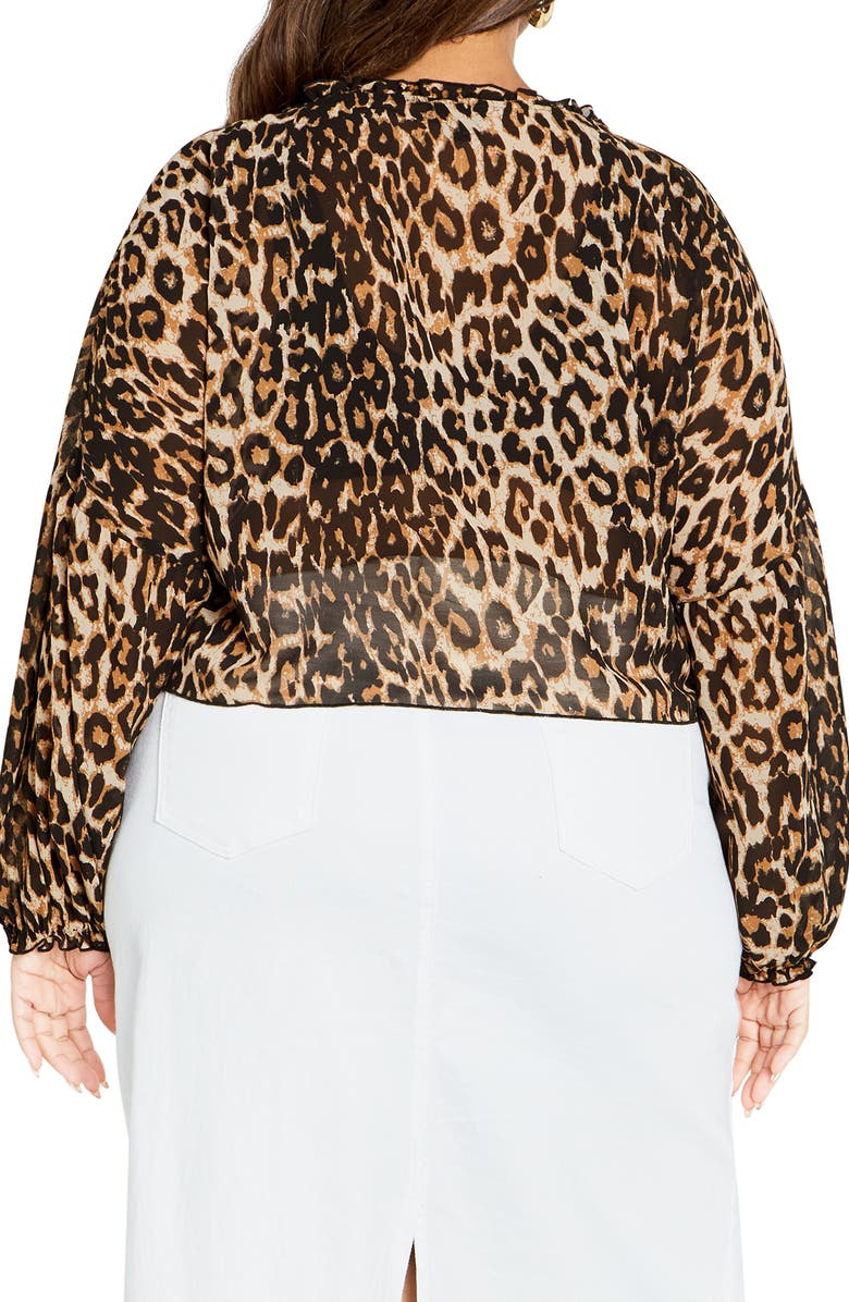 City Chic Corina Tie Front Top, Alternate, color,