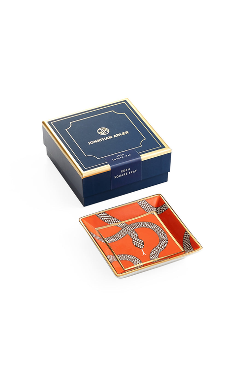 Jonathan Adler Eden Square Decorative Tray In Multi