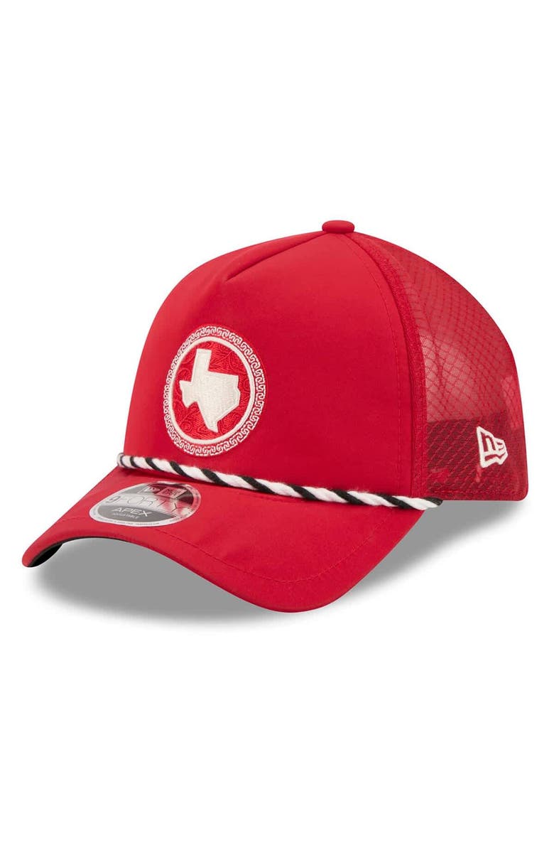 New Era Men's New Era Red Texas Rangers 2026 City Connect Apex 9FORTY Adjustable Hat, Main, color, Red
