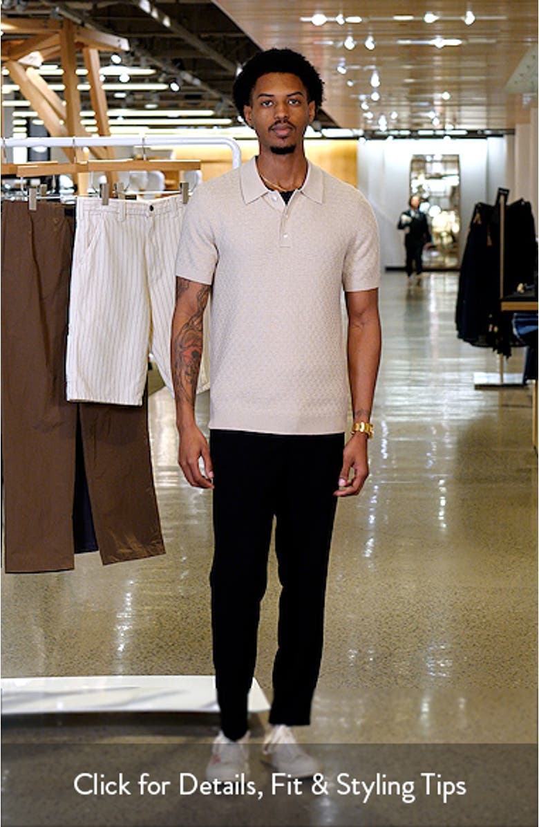 Texture Polo Sweater, sales video thumbnail