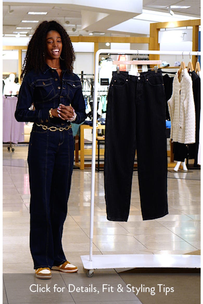 Kaylen High Waist Soft Curve Barrel Jeans video
