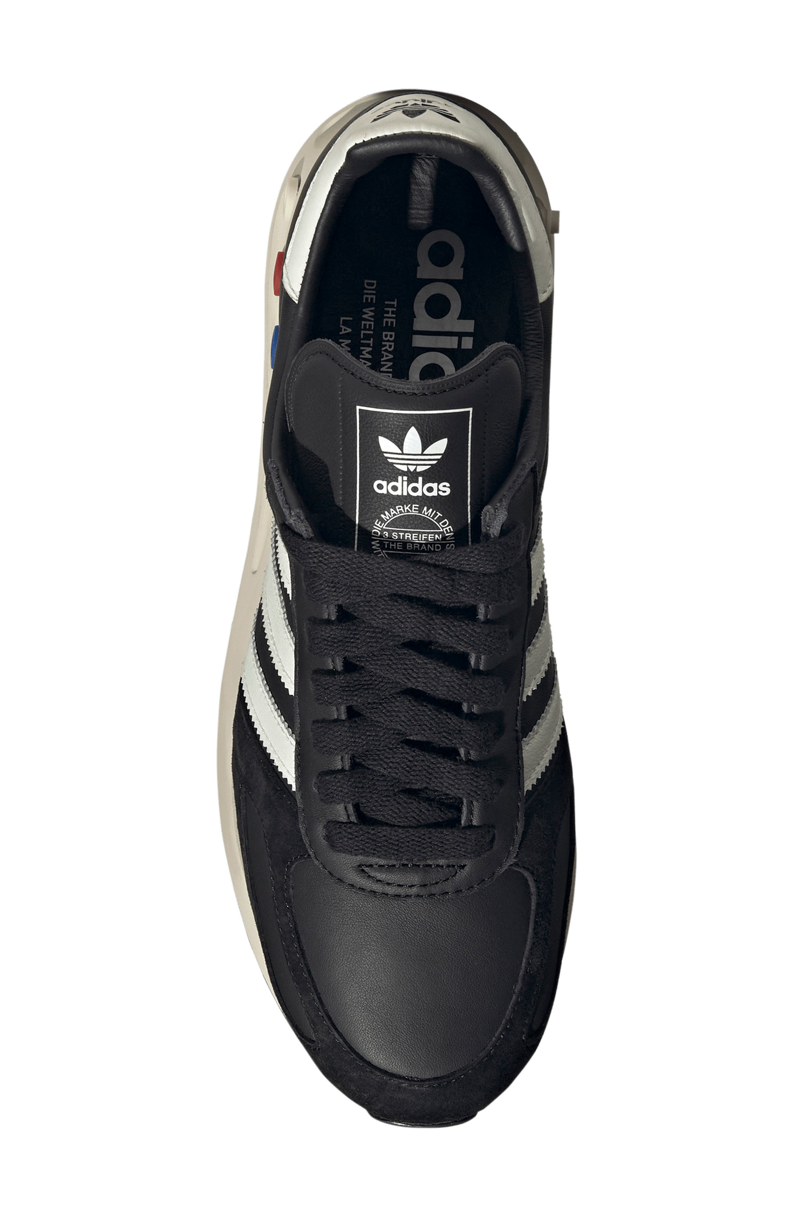 adidas Gender Inclusive LA Trainer OG Made in USA Sneaker, Alternate, color, Core Black/ White/ Carbon