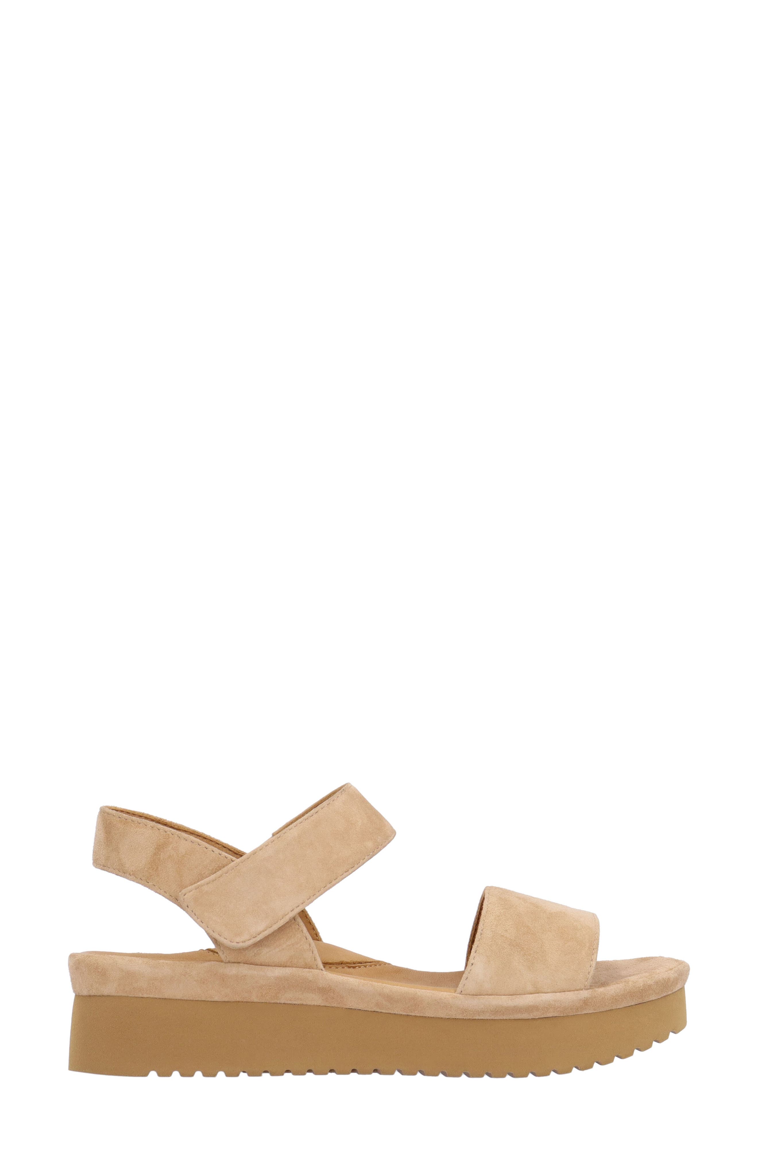 L'Amour des Pieds Abrilla Ankle Strap Sandal, Alternate, color, Beige