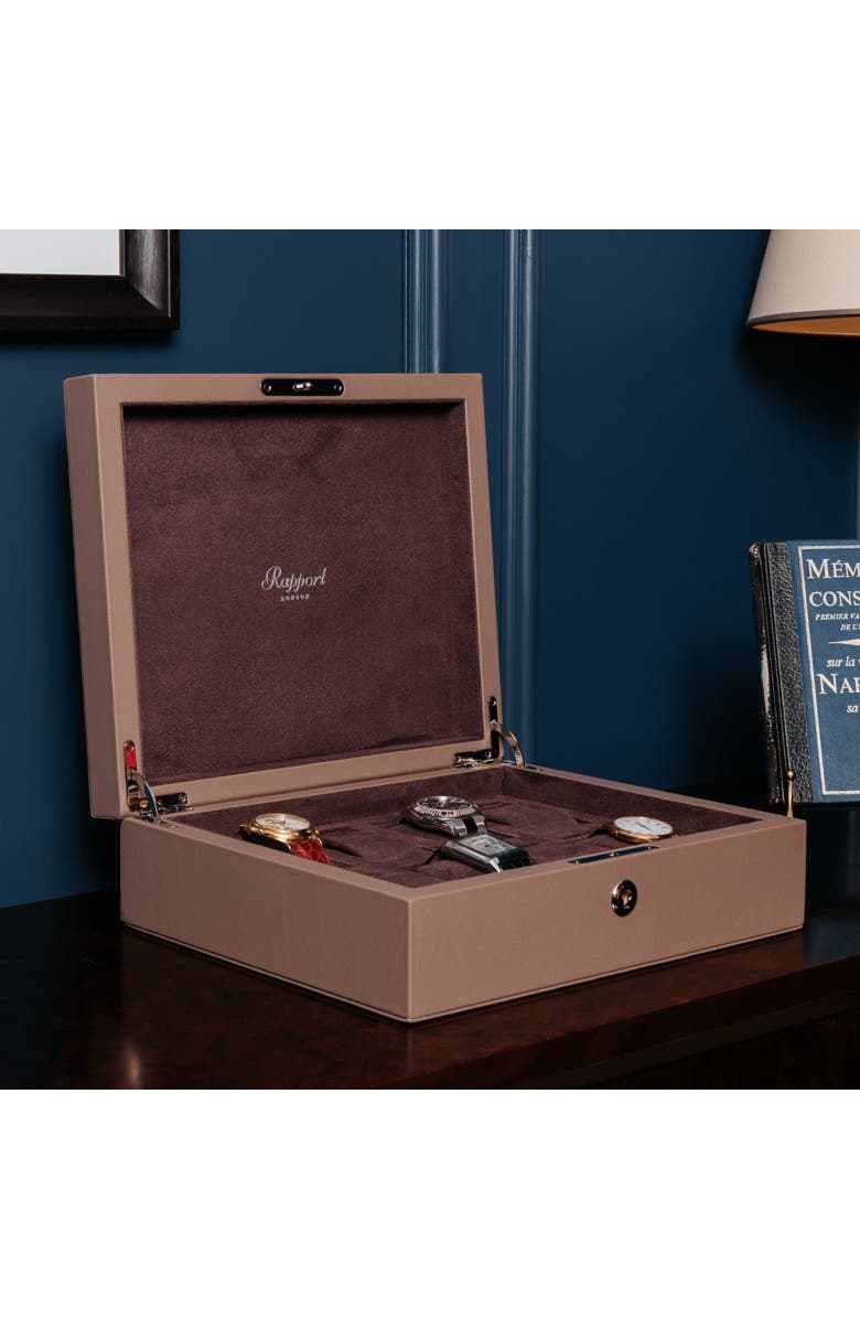 Rapport London VANTAGE EIGHT WATCH BOX, Alternate, color, Earth