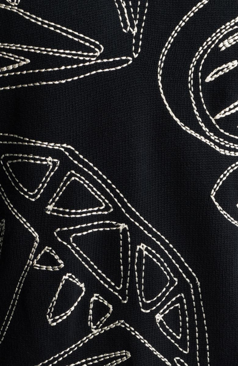 Billionaire Boys Club Diamond Dollar Crewneck Sweater, Alternate, color, Black