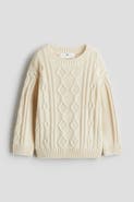 H&M Cable-knit Jumper