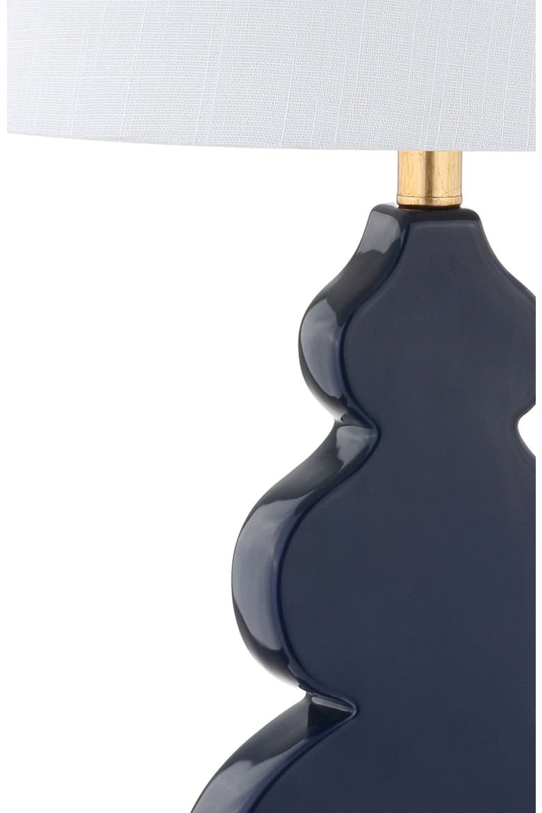 Carter 29" Ceramic/Resin LED Table Lamp, Alternate, color, Navy/Gold